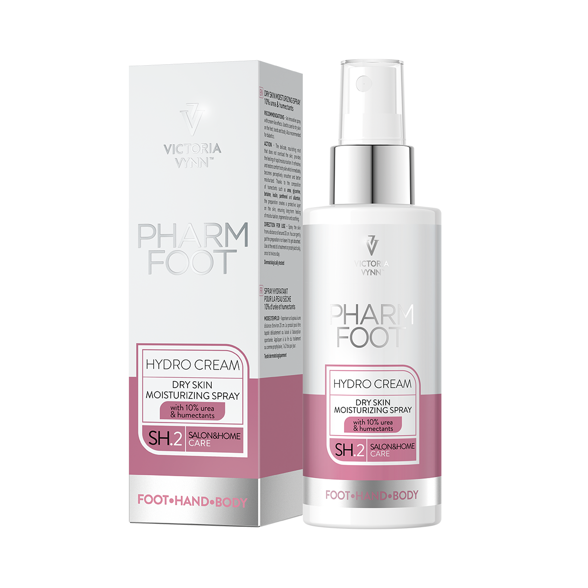 Spray HYDRO CREAM Pharm Foot 150 ml z kartonowym pudełkiem