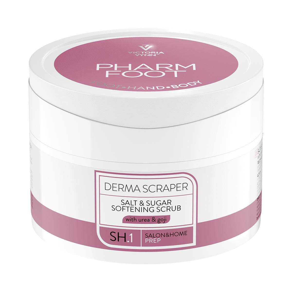 Derma Scraper peeling solno-cukrowy z mocznikiem i ekstraktem z jagód goji, 200 g