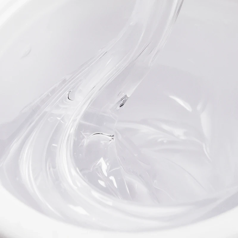 Bezbarwny żel Candy Clear - transparentna konstrukcja i wtapianie pod kolor