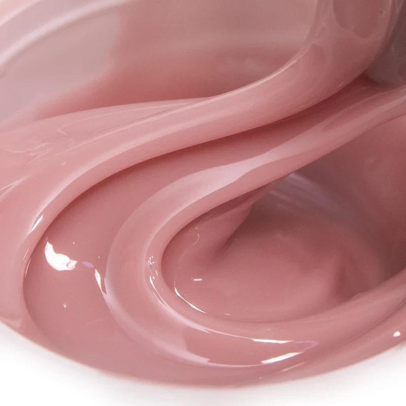 Gęsty samopoziomujący żel do przedłużania paznokci nude