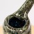 Makear lakier hybrydowy S15 Glitterin - swatch zieleni z wielobarwną iskrą brokatu, 8 ml
