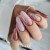 Makear lakier hybrydowy S36 Diamond - przygaszony mauve z błyszczącym pyłem, zdjęcie 2, 8 ml