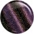 Lakier hybrydowy Victoria Vynn Gel Polish Cat Eye No. 357 Party Flash 8 ml - zróżnicowany fiolet z iskrzącą drobiną i magnetyczną smugą cat eye, próbnik koloru