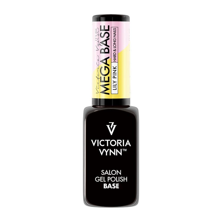 Mega Base Lily Pink 8 ml - buteleczka różowej bazy budującej Victoria Vynn Salon Gel Polish Base