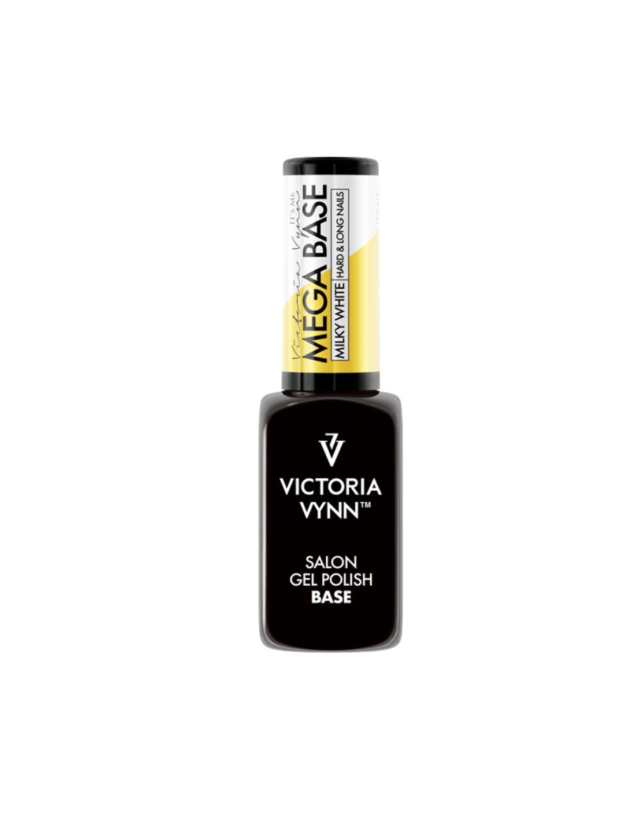 Mega Base Milky White 8 ml - baza budujaca Victoria Vynn Gel Polish