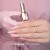 Makear lakier hybrydowy 640 cielisto-różowy nude - efekt na paznokciach, 8 ml