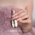 Makear lakier hybrydowy 640 nude-różowy półprzezroczysty - naturalny manicure, 8 ml