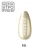 Makear lakier hybrydowy 511 Lollipop - swatch złoto-szampańskiego koloru z gęstym brokatem, 8 ml