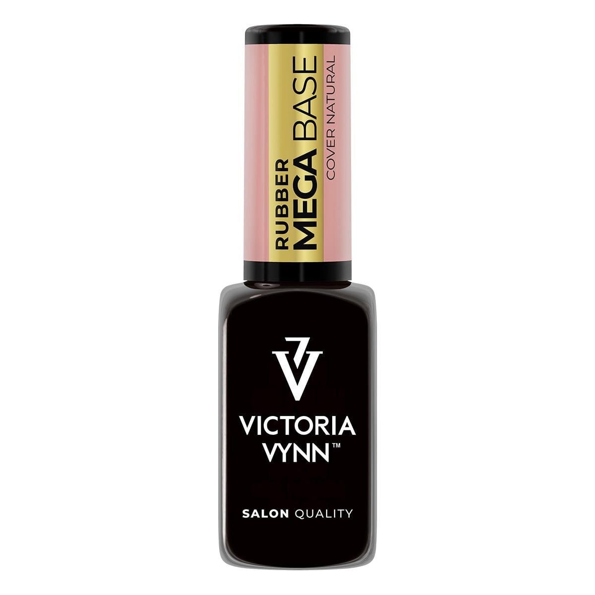 Mega Base Cover Natural 8 ml - buteleczka coverowej bazy w naturalnym beżu Victoria Vynn