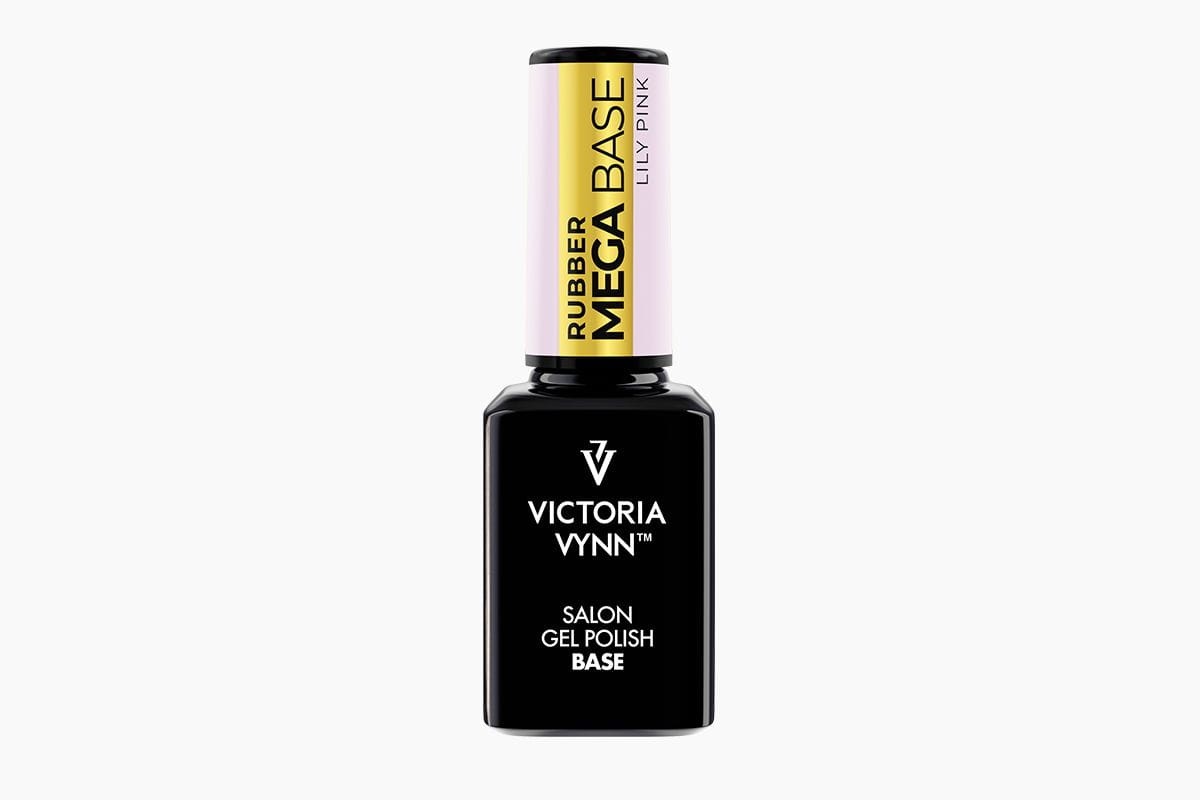 Mega Base Lily Pink 15 ml - buteleczka Rubber Mega Base Victoria Vynn, Salon Gel Polish Base