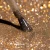Makear lakier hybrydowy 899 - swatch złota z gęstym złotym brokatem, 8 ml