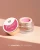 Makear French Manicure Gel Pink FG05 5 ml, słoiczek z otwartym wieczkiem i żelem w środku