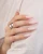 Makear French Manicure Gel Light Pink FG04 5 ml, jasnoróżowy french na długich migdałowych paznokciach