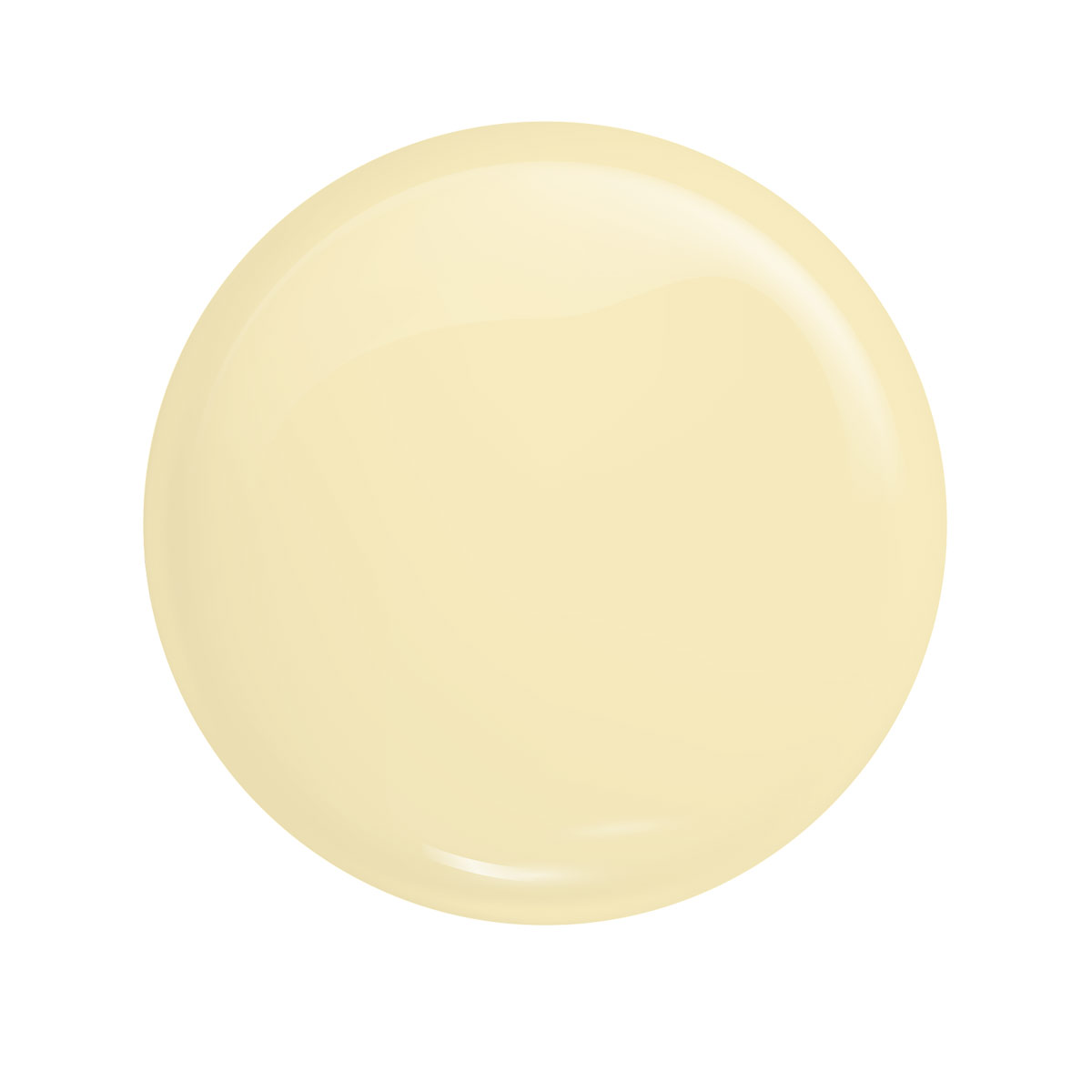 Kółko koloru 452 Butter Cookie z zestawu Candy Shop, pastelowy żółty