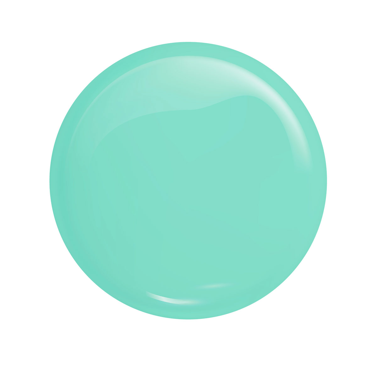 Kółko koloru 454 Fresh Minty z zestawu Candy Shop, miętowy pastel