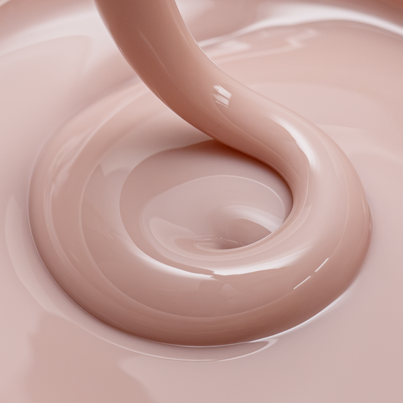 Rzadki samopoziomujący żel budujący do szablonu krycie 80-100% Easy Flow Beige Balance