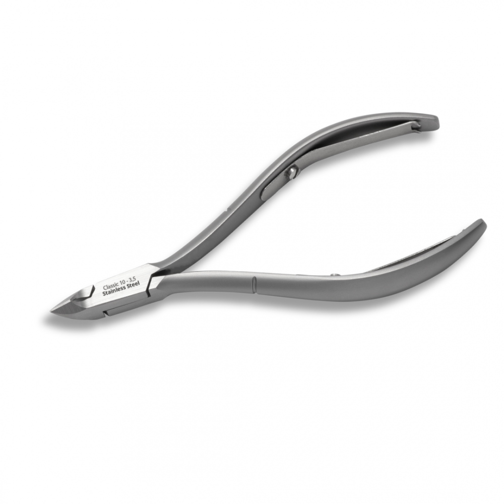 Nail4u Classic cążki do skórek 10cm ostrze 3,5mm koreańska stal INOX