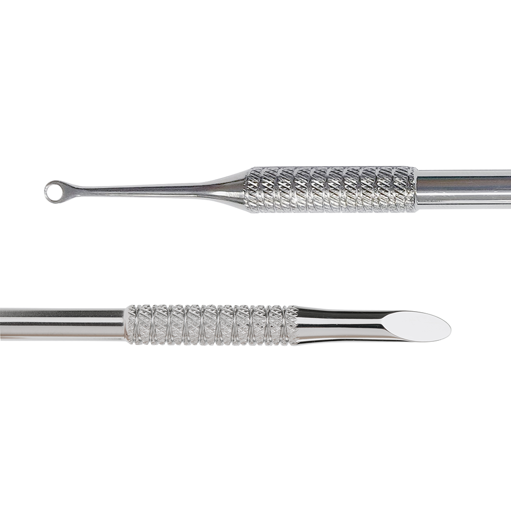 Nail4u Classic P-02 pusher kopytko do skórek chirurgiczna stal INOX 144mm