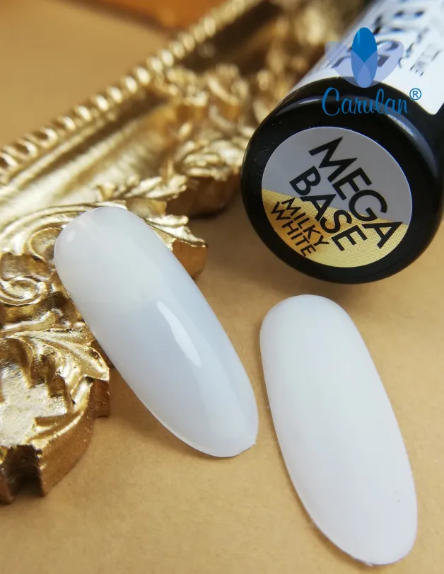 Mega Base Milky White 8 ml - mleczny bialy kolor bazy budujàcej Victoria Vynn na wzorniku