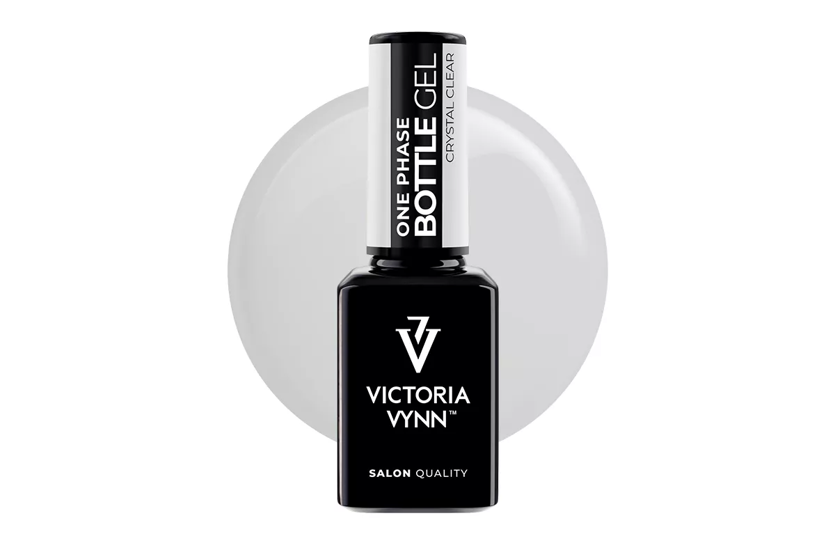 Victoria Vynn Bottle Gel One Phase Clear 15ml - bezbarwny jednofazowy żel budujący w butelce z pędzelkiem