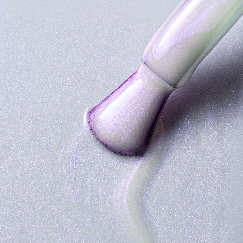 Lacogel Lilac Pearlfection nr 964 - zblizenie na perlowy efekt opalizacji