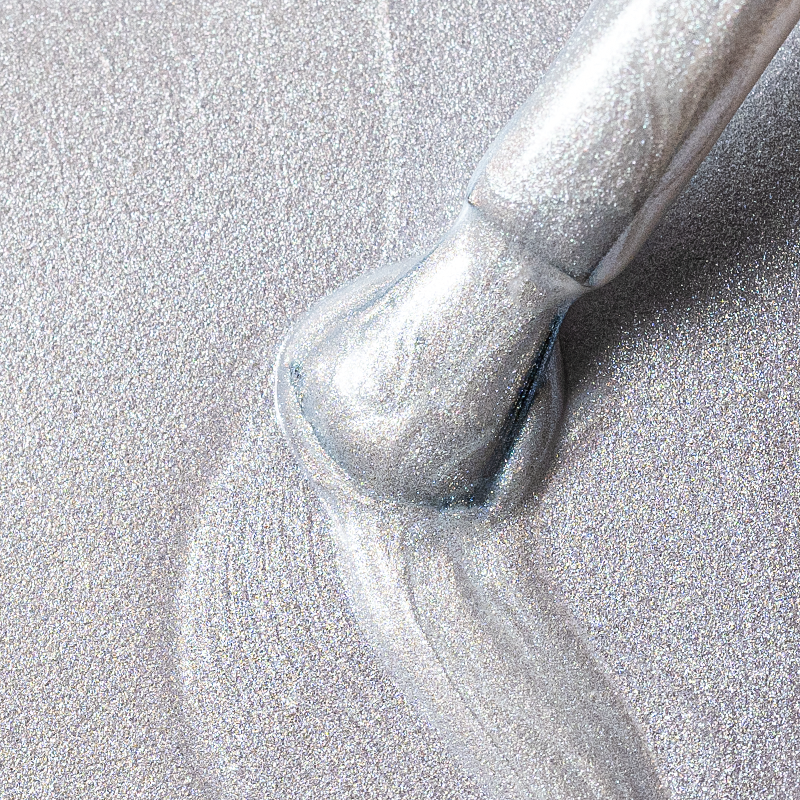 Lacogel Silver Pearlfection nr 970 - zblizenie na perlowy efekt opalizacji