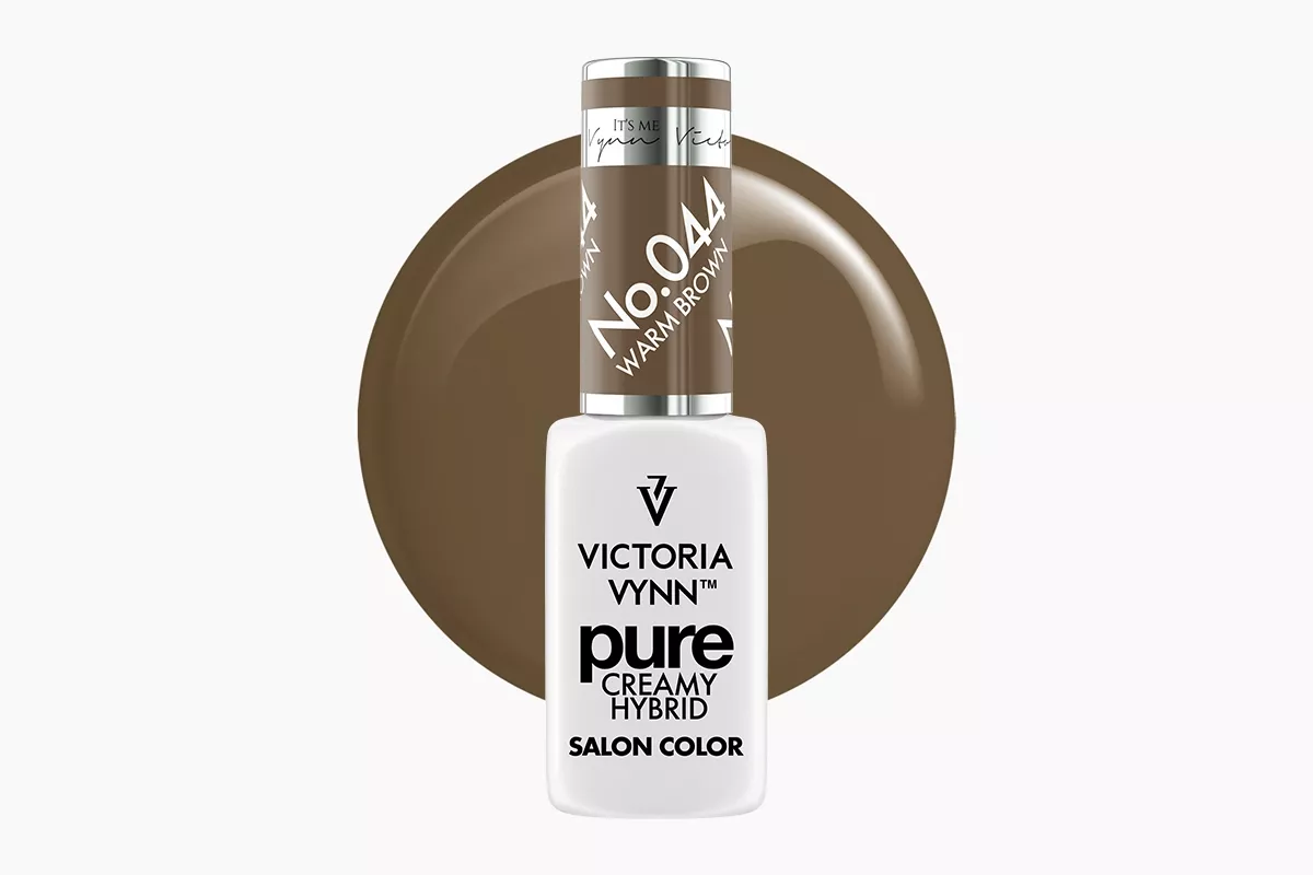 Victoria Vynn Pure Creamy Hybrid 044 Warm Brown – lakier hybrydowy, butelka