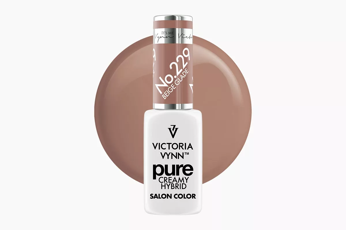 Lakier hybrydowy Victoria Vynn Pure Creamy Hybrid 229 Beige Glade