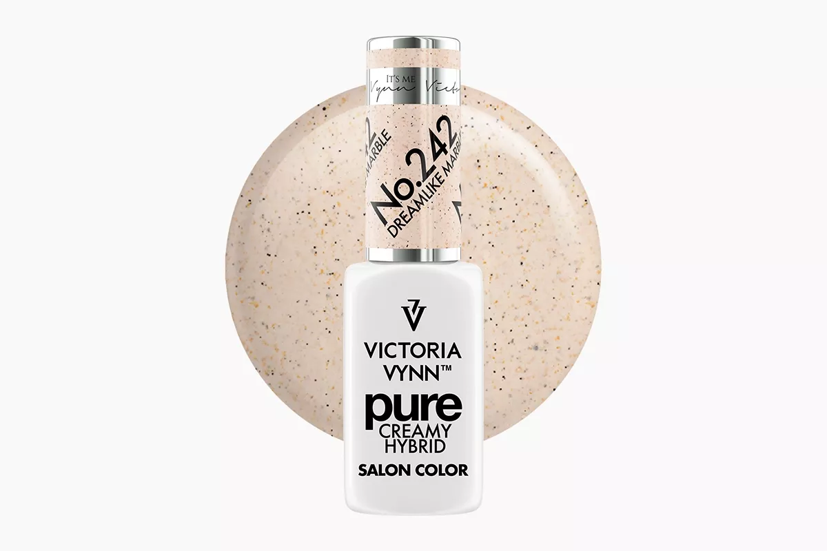 Lakier hybrydowy Victoria Vynn Pure Creamy Hybrid 242 Dreamlike Marble