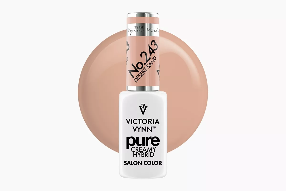 Lakier hybrydowy Victoria Vynn Pure Creamy Hybrid 243 Desert Sand