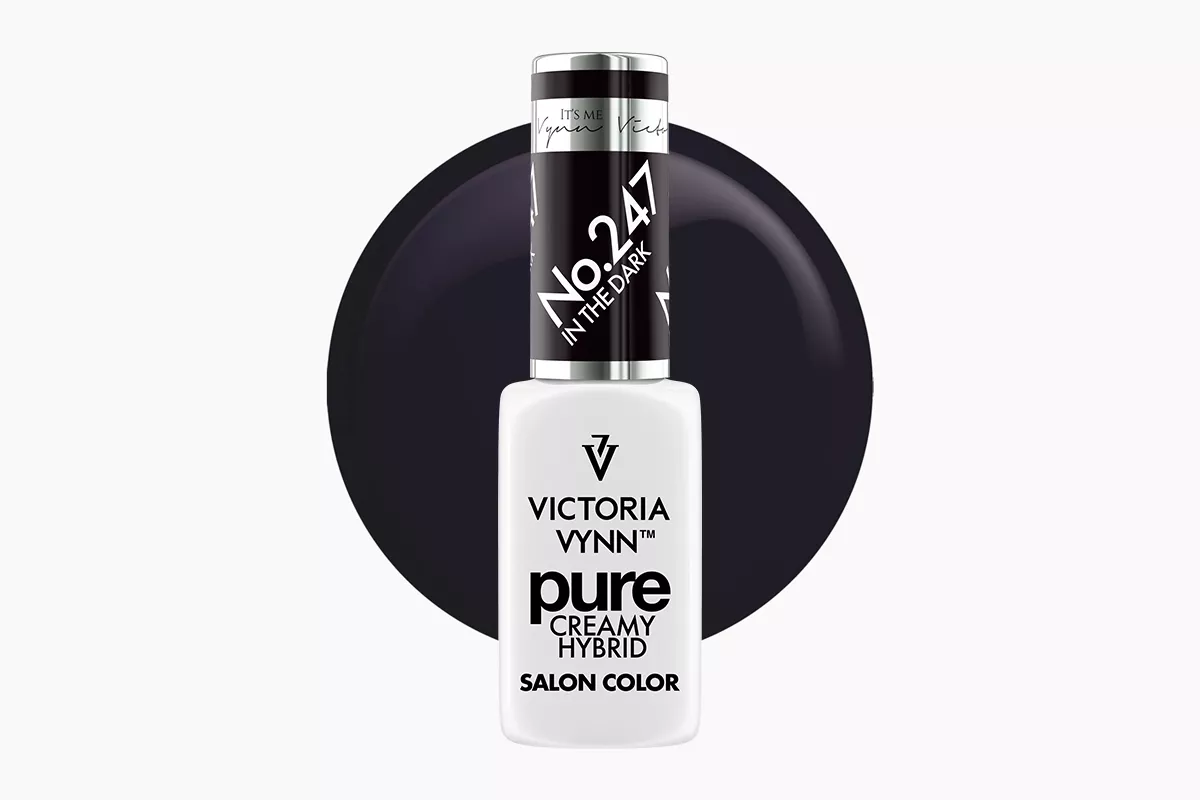 Lakier hybrydowy Victoria Vynn Pure Creamy Hybrid 247 In the Dark