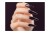 Swatch koloru lakieru hybrydowego Victoria Vynn Pure 247 In the Dark na paznokciach
