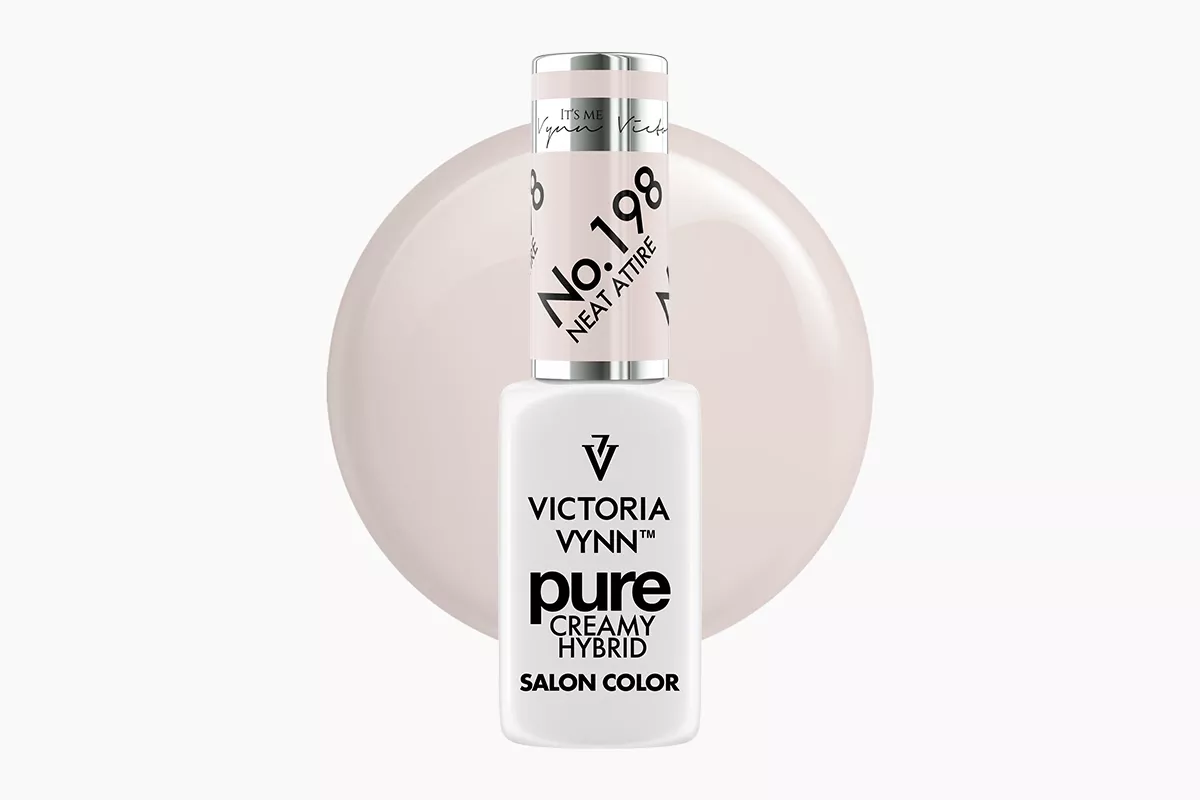 Lakier hybrydowy Victoria Vynn Pure Creamy Hybrid 198 Neat Attire
