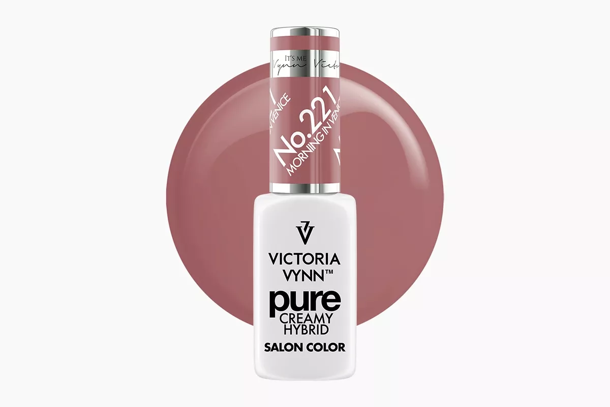 Lakier hybrydowy Victoria Vynn Pure Creamy Hybrid 221 Morning in Venice