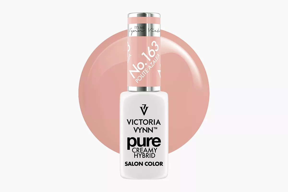Lakier hybrydowy Victoria Vynn Pure Creamy Hybrid 163 Polite Azalea