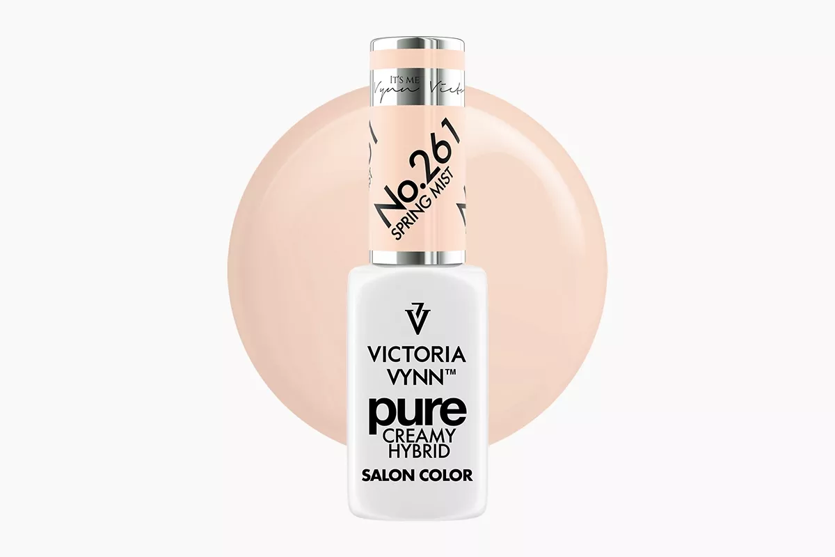 Lakier hybrydowy Victoria Vynn Pure Creamy Hybrid 261 Spring Mist