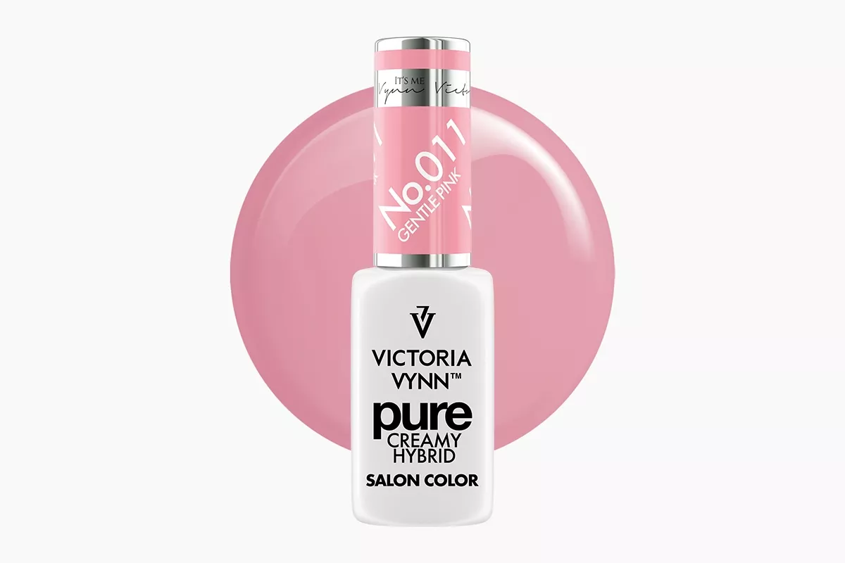 Lakier hybrydowy Victoria Vynn Pure Creamy Hybrid 011 Gentle Pink