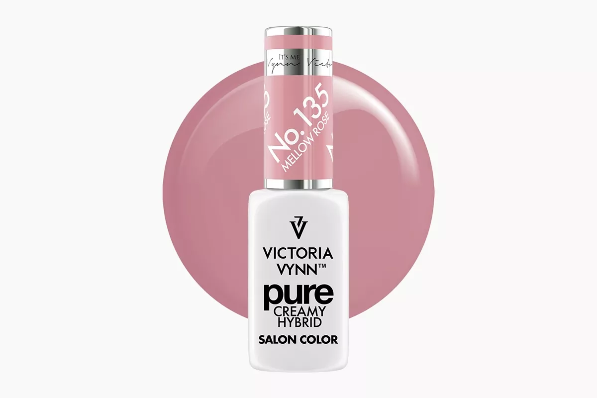 Lakier hybrydowy Victoria Vynn Pure Creamy Hybrid 135 Mellow Rose