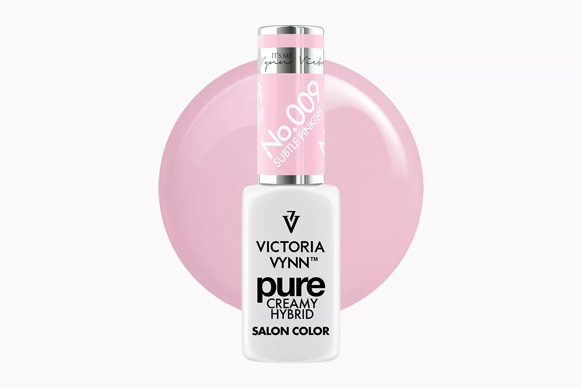Lakier hybrydowy Victoria Vynn Pure Creamy Hybrid 009 Subtle Pinkish