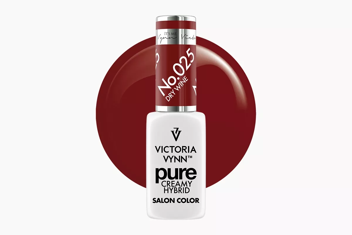 Lakier hybrydowy Victoria Vynn Pure Creamy Hybrid 025 Dry Wine