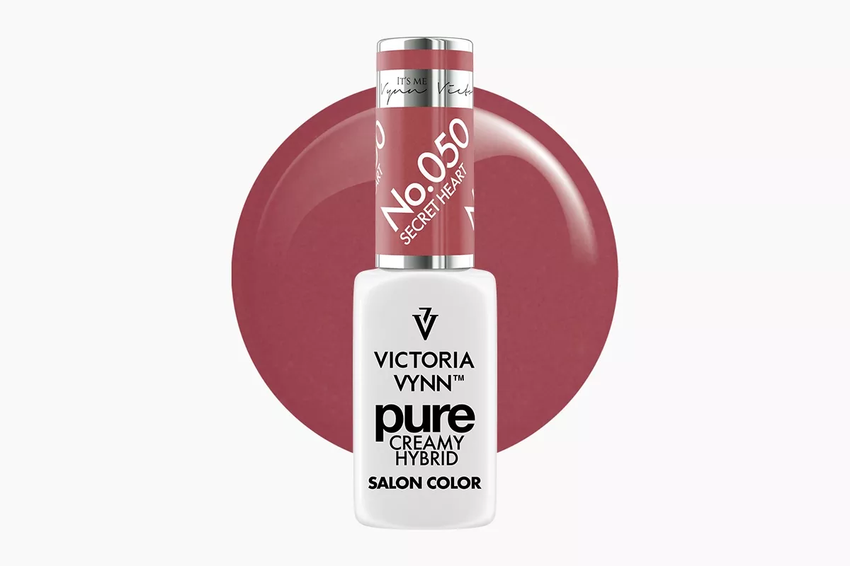 Lakier hybrydowy Victoria Vynn Pure Creamy Hybrid 050 Secret Heart
