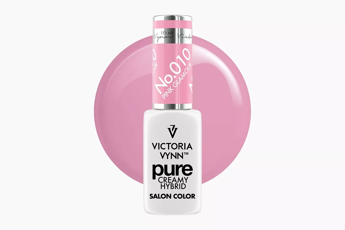 Lakier hybrydowy Victoria Vynn Pure Creamy Hybrid 010 Pink Glamour