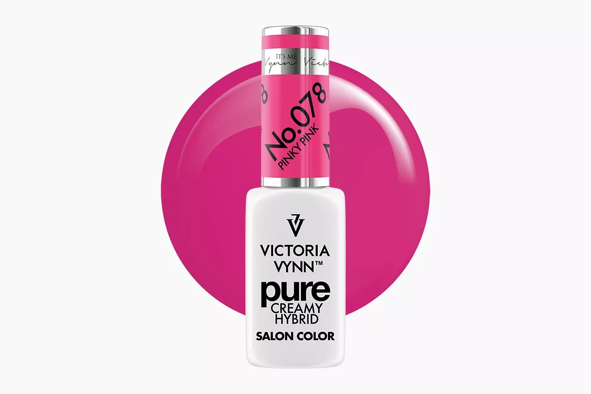 Lakier hybrydowy Victoria Vynn Pure Creamy Hybrid 078 Pinky Pink