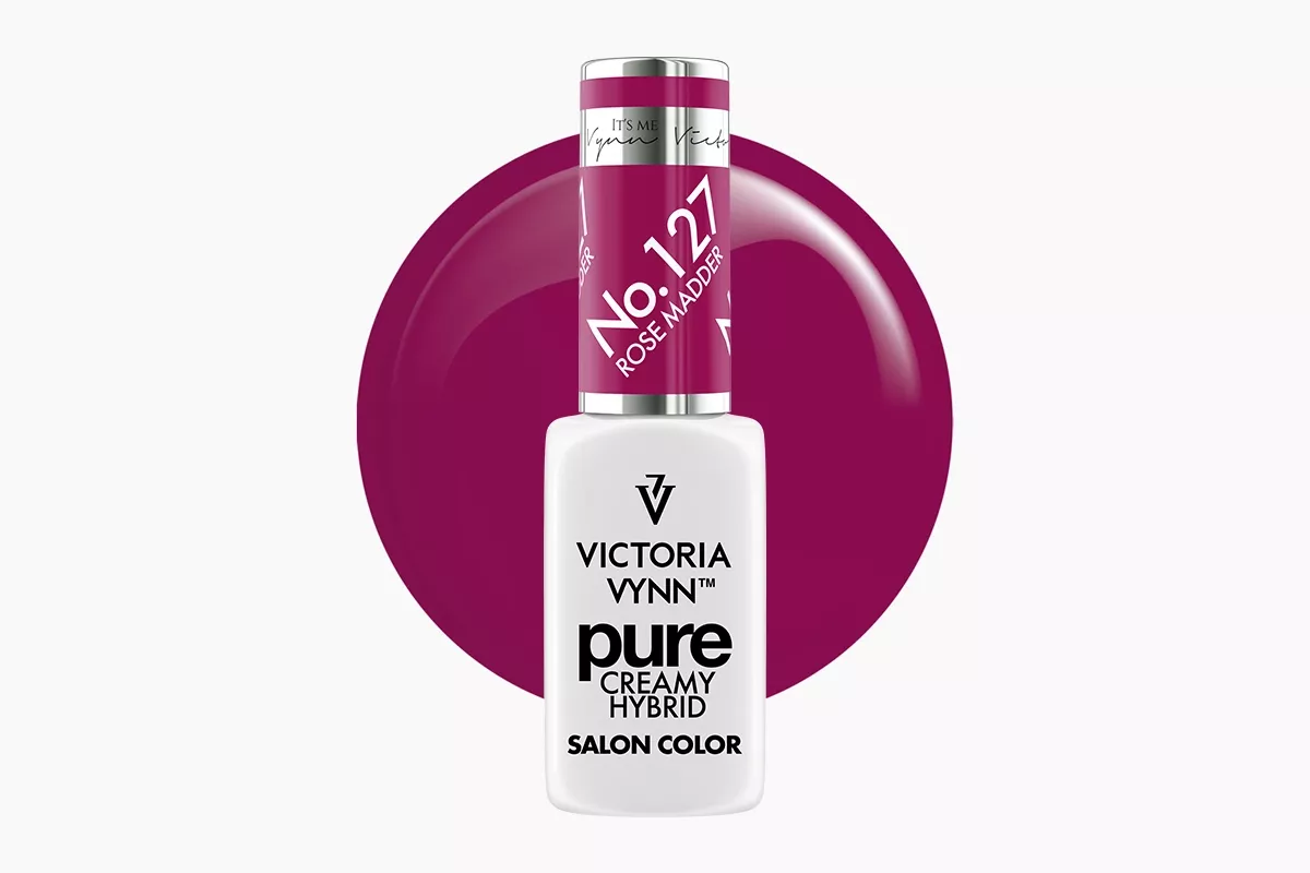Lakier hybrydowy Victoria Vynn Pure Creamy Hybrid 127 Rose Madder