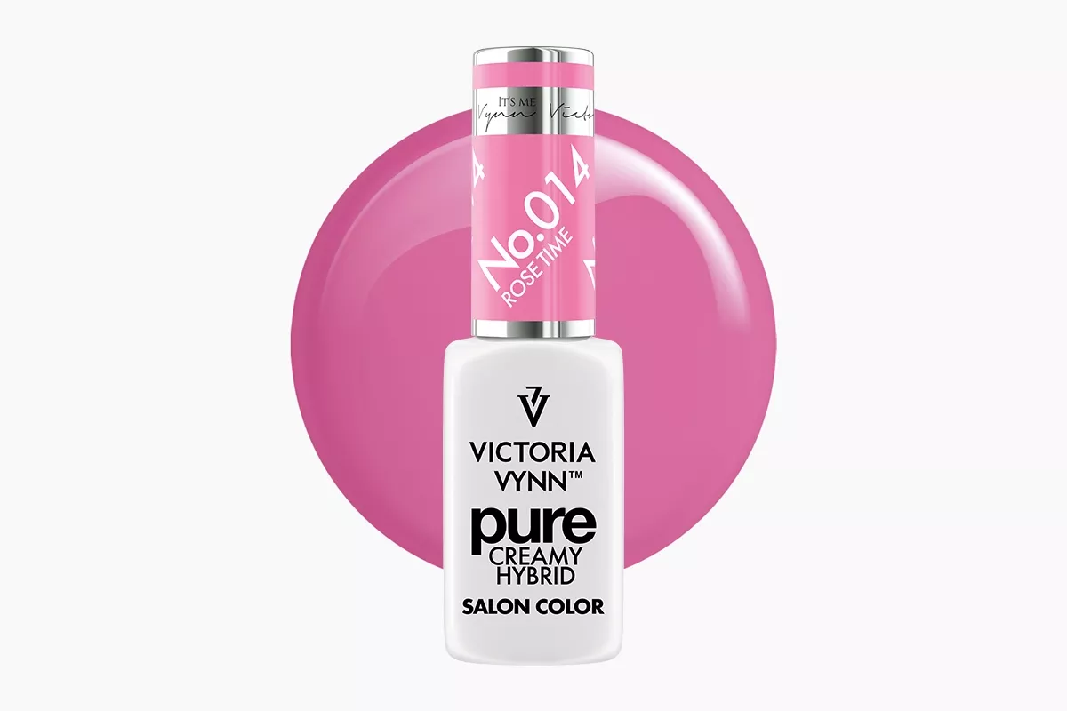 Lakier hybrydowy Victoria Vynn Pure Creamy Hybrid 014 Rose Time