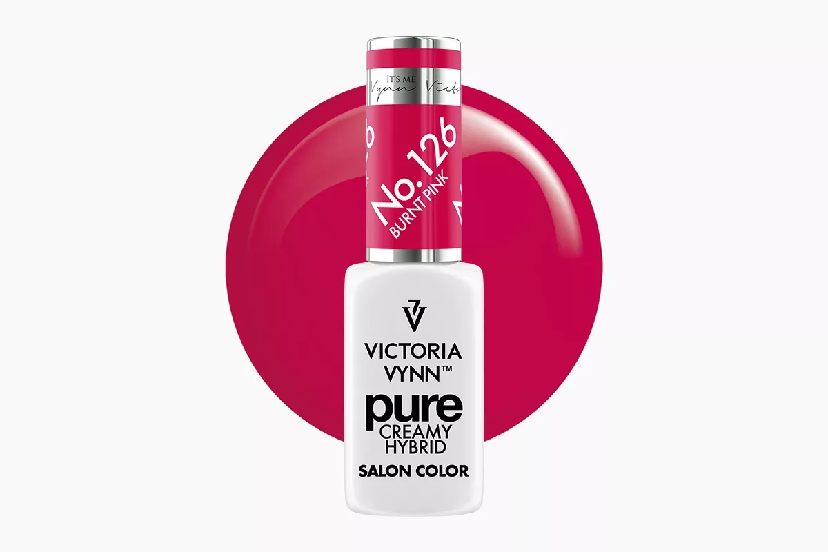 Lakier hybrydowy Victoria Vynn Pure Creamy Hybrid 126 Burnt Pink