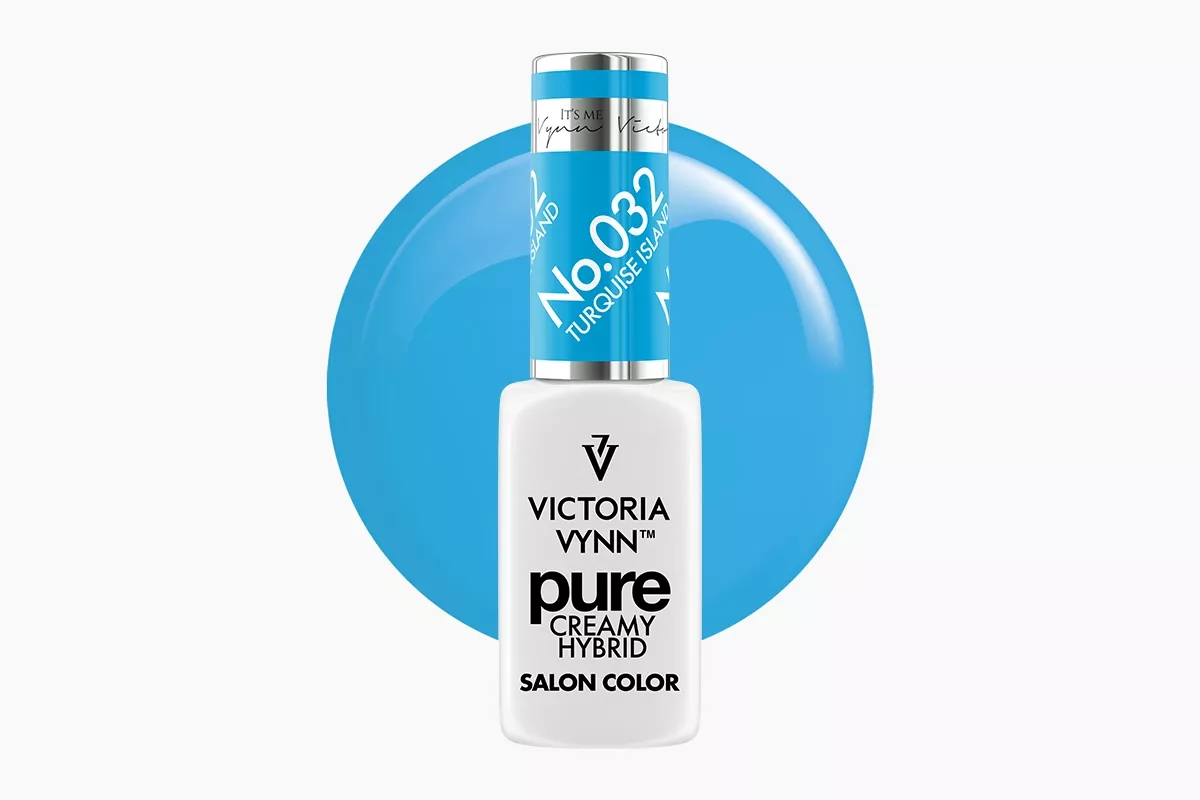 Lakier hybrydowy Victoria Vynn Pure Creamy Hybrid 032 Turquoise Island