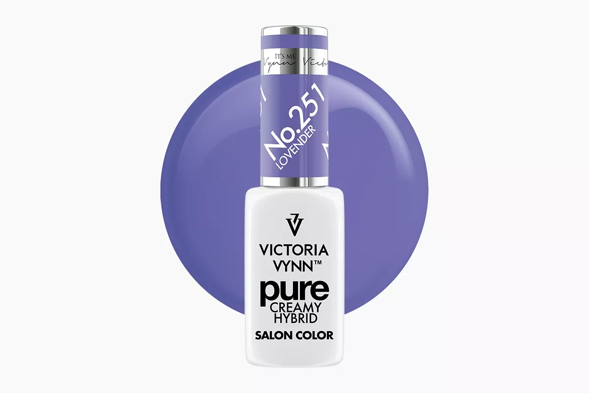 Lakier hybrydowy Victoria Vynn Pure Creamy Hybrid 251 Lovender