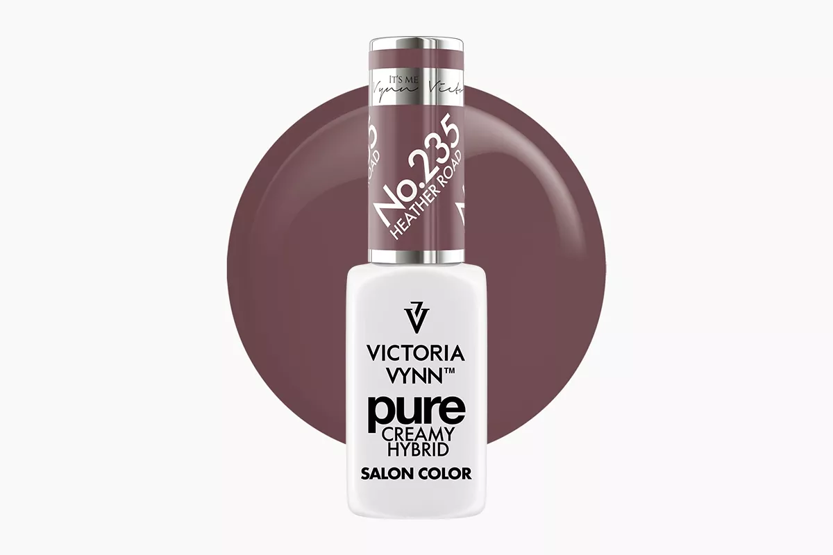 Lakier hybrydowy Victoria Vynn Pure Creamy Hybrid 235 Heather Road