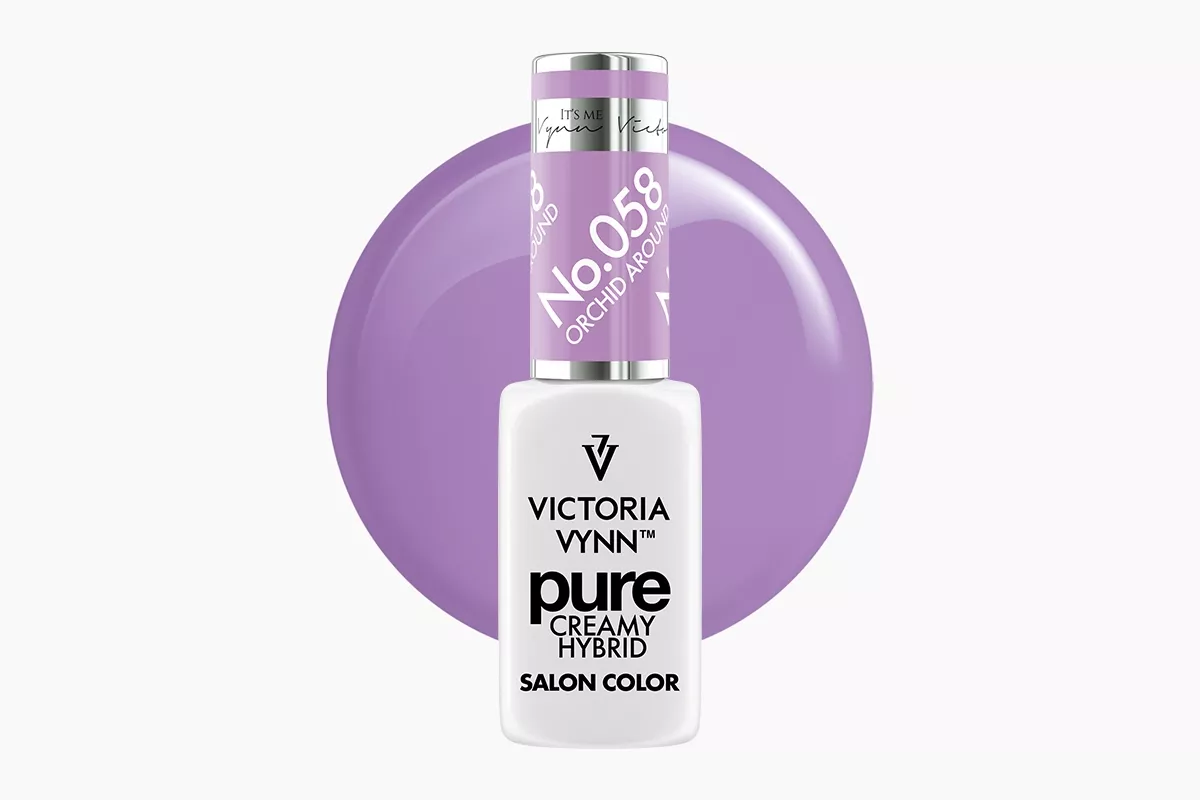 Lakier hybrydowy Victoria Vynn Pure Creamy Hybrid 058 Orchid Around